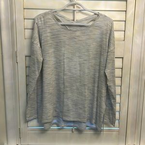Lululemon open back long sleeve